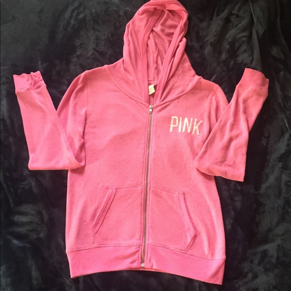 PINK Victoria's Secret Jackets & Blazers - Pink Hoodie